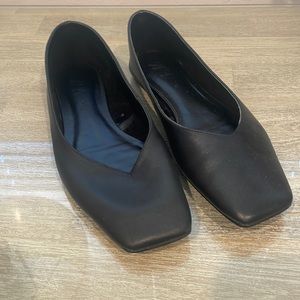 Zara black flats
